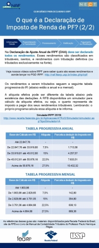 O que é a Declaração de Imposto de Renda de PF? (2/2)