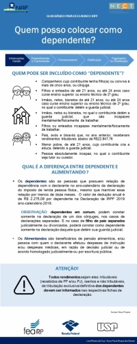 Quem posso colocar como dependente?